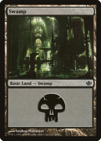 Swamp (60) [Duel Decks: Garruk vs. Liliana] | Black Swamp Games