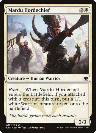 Mardu Hordechief [Khans of Tarkir] | Black Swamp Games