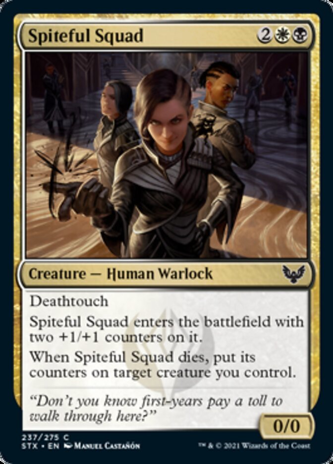 Spiteful Squad [Strixhaven: School of Mages] | Black Swamp Games