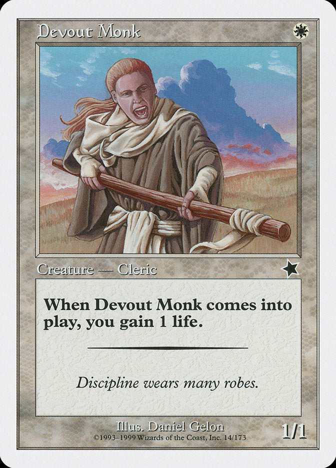 Devout Monk [Starter 1999] | Black Swamp Games