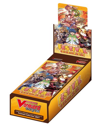 Cardfight Vanguard overDress: Festival Collection 2021 Special Series Display | Black Swamp Games