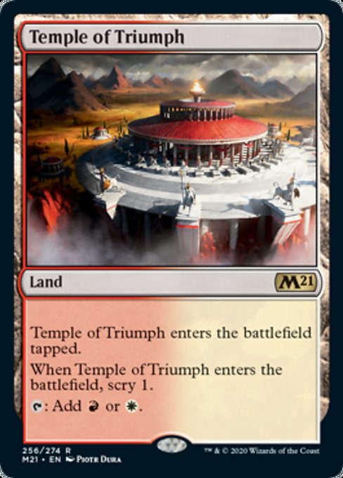 Temple of Triumph [Core Set 2021] | Black Swamp Games