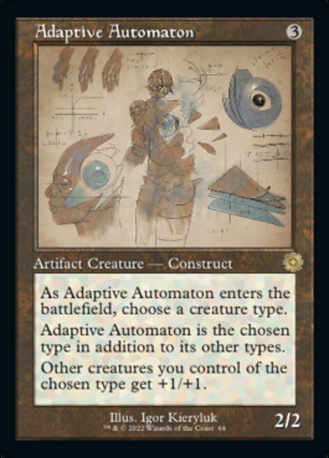 Adaptive Automaton (Retro Schematic) [The Brothers' War Retro Artifacts] | Black Swamp Games