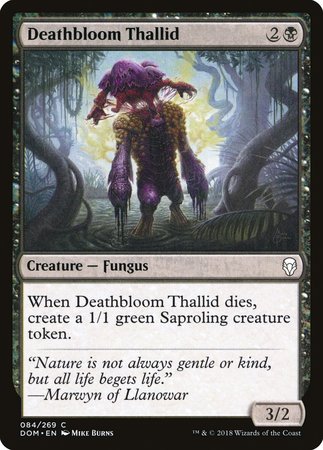 Deathbloom Thallid [Dominaria] | Black Swamp Games