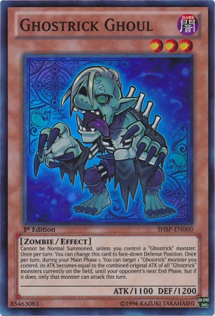 Ghostrick Ghoul [SHSP-EN000] Super Rare | Black Swamp Games