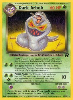 Dark Arbok (19/82) [Team Rocket Unlimited] | Black Swamp Games