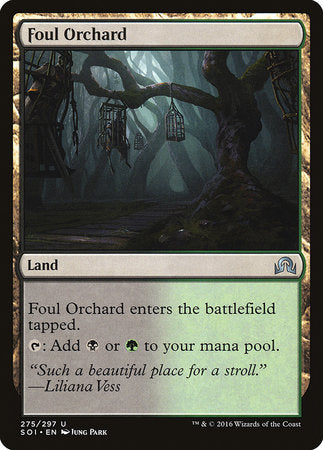 Foul Orchard [Shadows over Innistrad] | Black Swamp Games