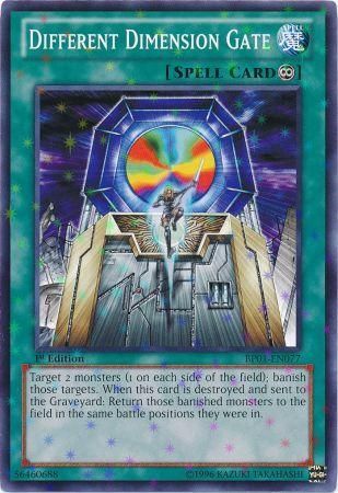 Different Dimension Gate [BP01-EN077] Starfoil Rare | Black Swamp Games