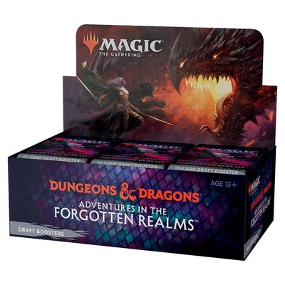 Forgotten Realms Draft Booster Box | Black Swamp Games