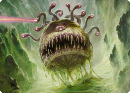 Beholder Art Card [Dungeons & Dragons: Adventures in the Forgotten Realms Art Series] | Black Swamp Games