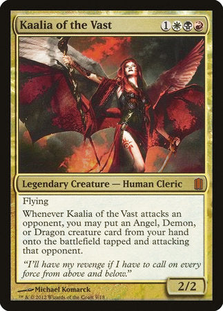 Kaalia of the Vast [Commander's Arsenal] | Black Swamp Games