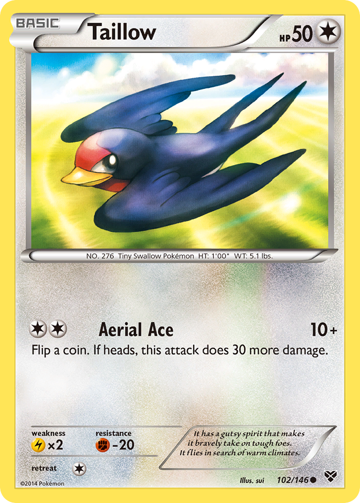 Taillow (102/146) [XY: Base Set] | Black Swamp Games