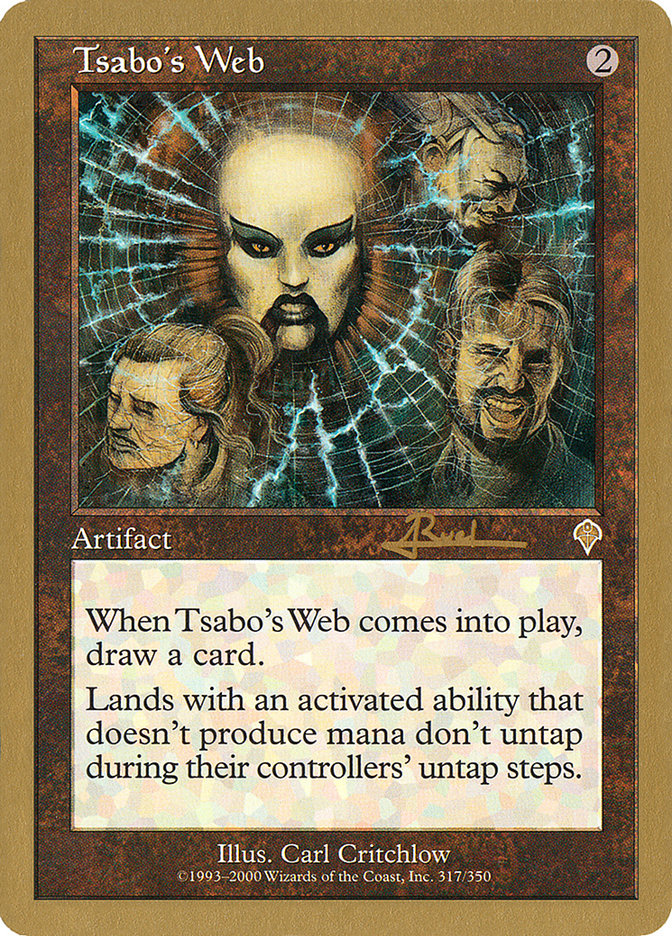 Tsabo's Web (Antoine Ruel) [World Championship Decks 2001] | Black Swamp Games