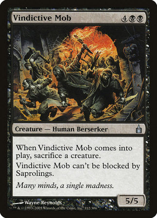 Vindictive Mob [Ravnica: City of Guilds] | Black Swamp Games