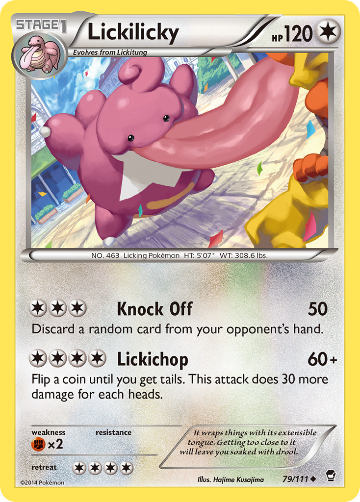 Lickilicky (79/111) [XY: Furious Fists] | Black Swamp Games