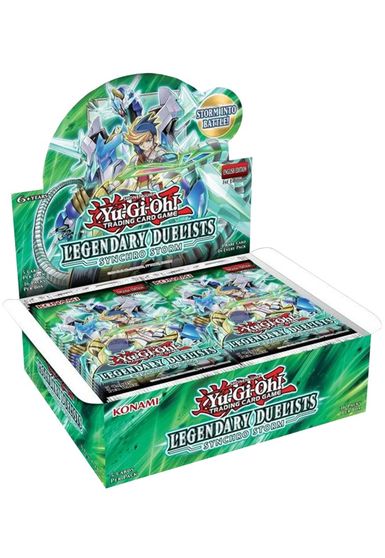 Legendary Duelists: Synchro Storm Booster Box [1st Edition] | Black Swamp Games