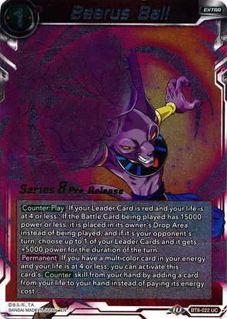 Beerus Ball [BT8-022_PR] | Black Swamp Games