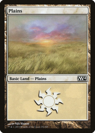 Plains (232) [Magic 2014] | Black Swamp Games