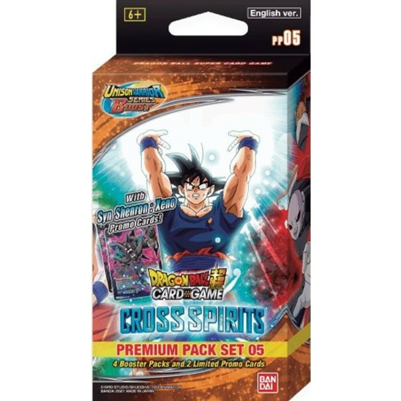 Dragon Ball Super TCG: Cross Spirits Premium Pack Set 05 | Black Swamp Games