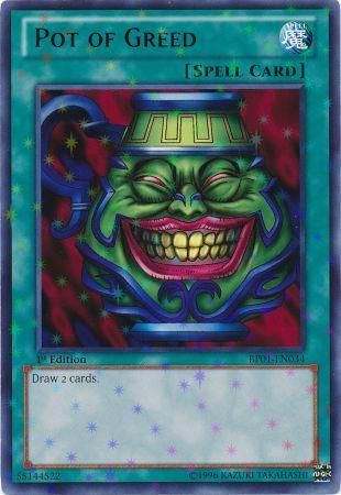 Pot of Greed [BP01-EN034] Starfoil Rare | Black Swamp Games