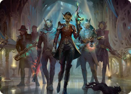 Family's Favor Art Card [Streets of New Capenna Art Series] | Black Swamp Games