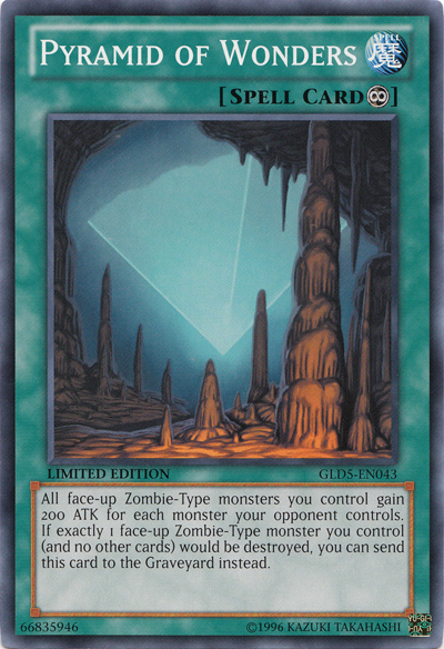 Pyramid of Wonders [GLD5-EN043] Common | Black Swamp Games