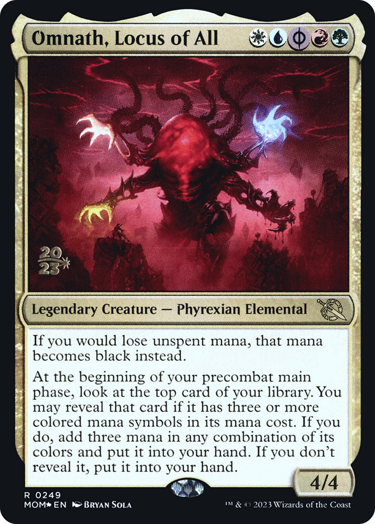 Omnath, Locus of All [March of the Machine Prerelease Promos] | Black Swamp Games