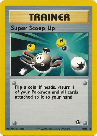 Super Scoop Up (98/111) [Neo Genesis Unlimited] | Black Swamp Games