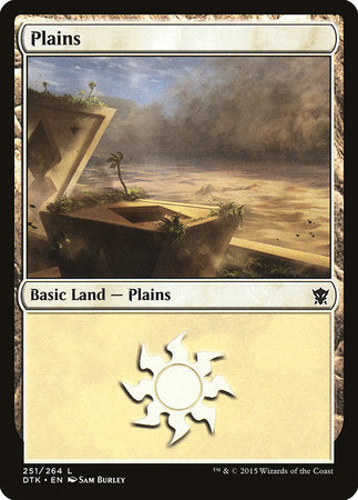 Plains (251) [Dragons of Tarkir] | Black Swamp Games