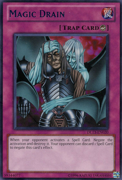 Magic Drain (Blue) [DL13-EN020] Rare | Black Swamp Games