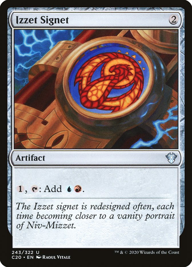 Izzet Signet [Commander 2020] | Black Swamp Games