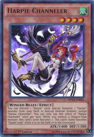 Harpie Channeler [MP14-EN021] Ultra Rare | Black Swamp Games