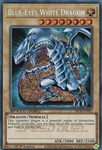 Blue-Eyes White Dragon (Secret) [SBCB-EN087] Secret Rare | Black Swamp Games