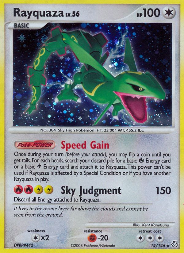 Rayquaza (14/146) [Diamond & Pearl: Legends Awakened] | Black Swamp Games