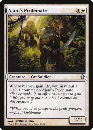 Ajani's Pridemate [Commander 2013] | Black Swamp Games