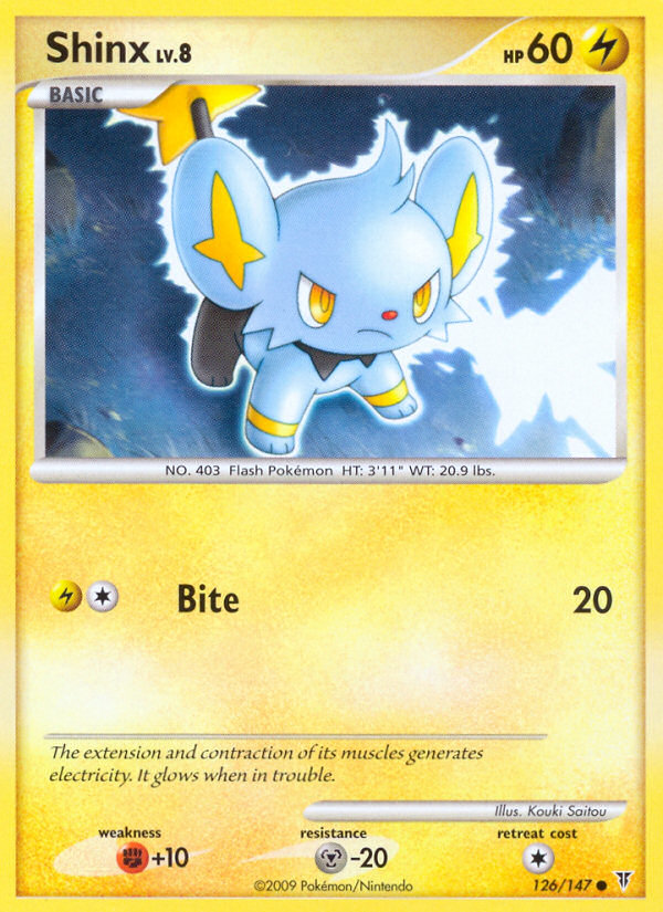 Shinx (126/147) [Platinum: Supreme Victors] | Black Swamp Games