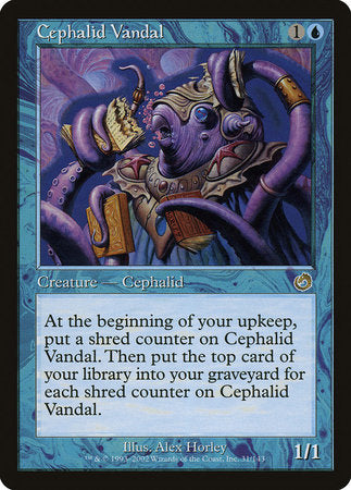 Cephalid Vandal [Torment] | Black Swamp Games