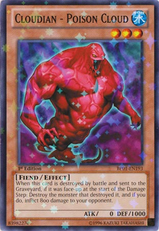 Cloudian - Poison Cloud [BP01-EN193] Starfoil Rare | Black Swamp Games
