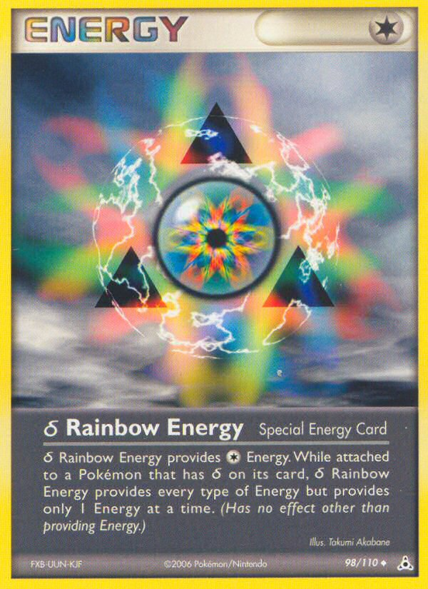 Rainbow Energy (98/110) (Delta Species) [EX: Holon Phantoms] | Black Swamp Games