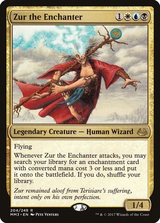 Zur the Enchanter [Modern Masters 2017] | Black Swamp Games