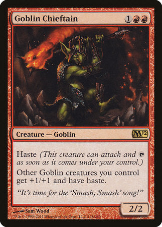 Goblin Chieftain [Magic 2012] | Black Swamp Games