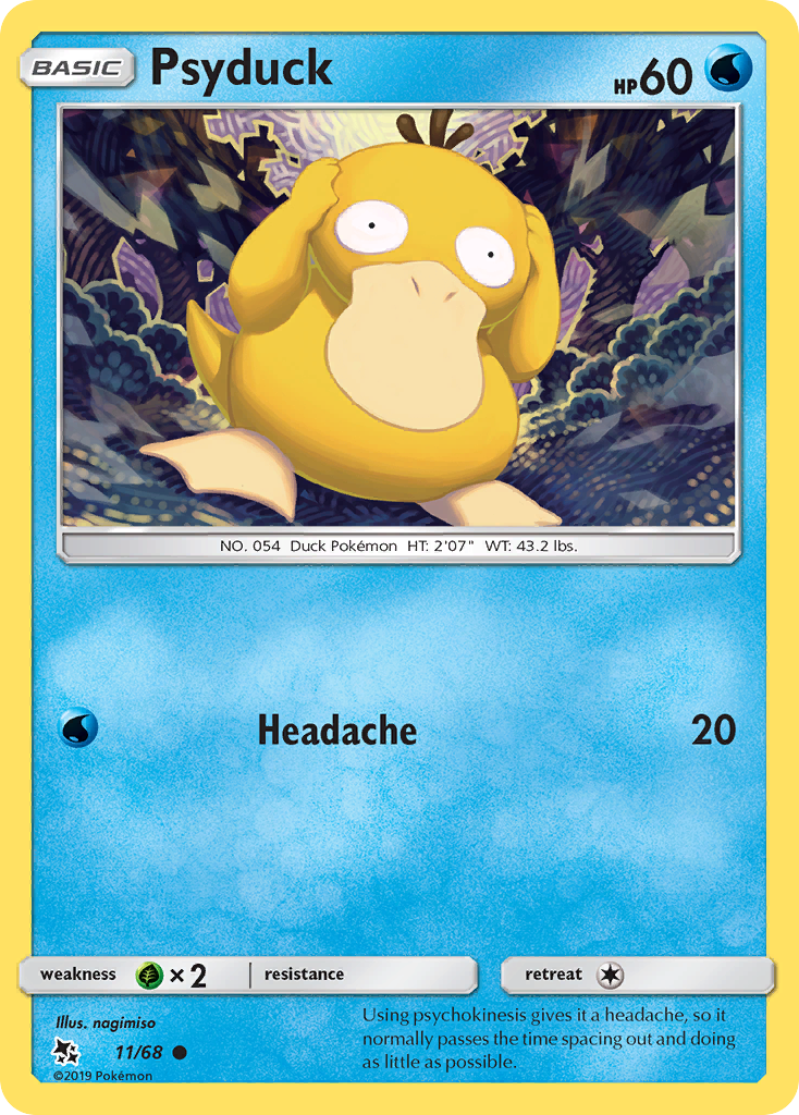 Psyduck (11/68) [Sun & Moon: Hidden Fates] | Black Swamp Games