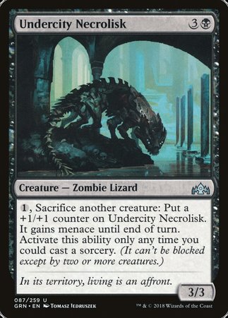 Undercity Necrolisk [Guilds of Ravnica] | Black Swamp Games