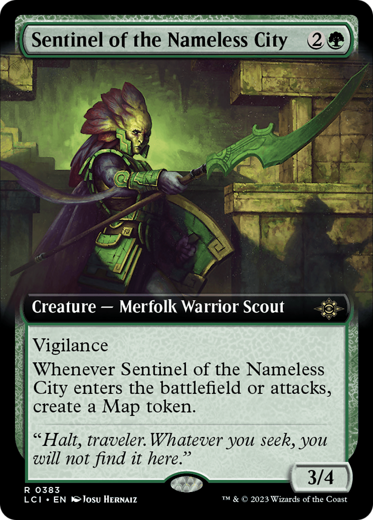 Sentinel of the Nameless City (Extended Art) [The Lost Caverns of Ixalan] | Black Swamp Games