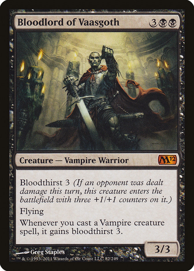 Bloodlord of Vaasgoth [Magic 2012] | Black Swamp Games