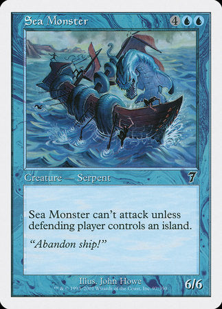 Sea Monster [Seventh Edition] | Black Swamp Games