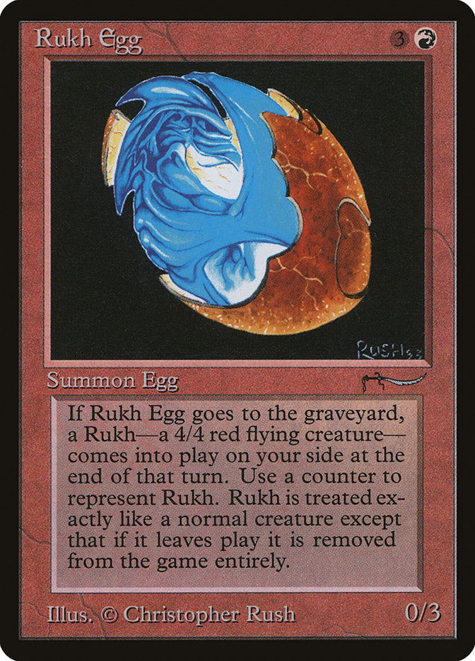 Rukh Egg (Dark Mana Cost) [Arabian Nights] | Black Swamp Games