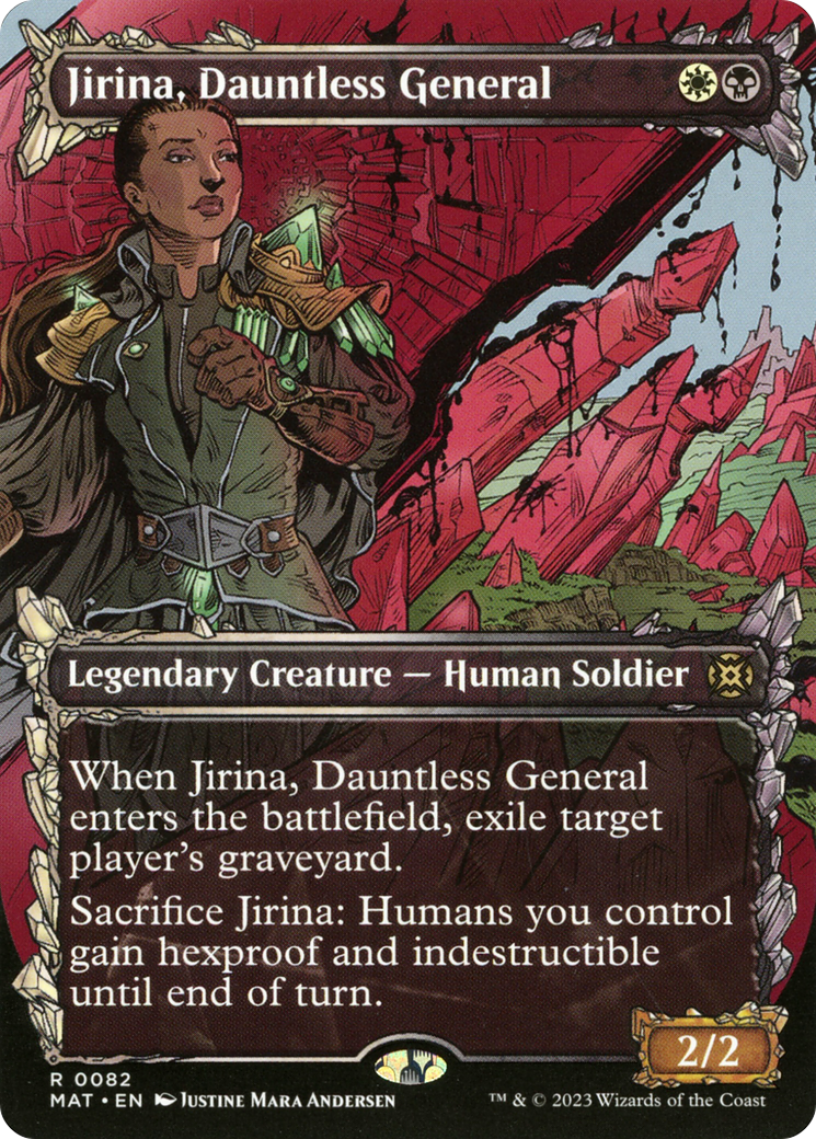 Jirina, Dauntless General (Showcase) [March of the Machine: The Aftermath] | Black Swamp Games