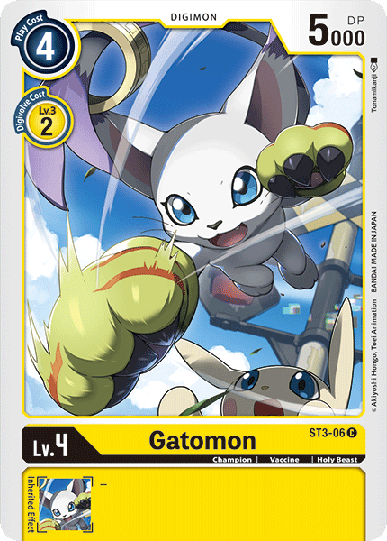 Gatomon [ST3-06] [Starter Deck: Heaven's Yellow] | Black Swamp Games