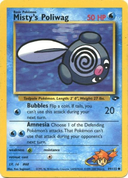 Misty's Poliwag (89/132) [Gym Challenge Unlimited] | Black Swamp Games